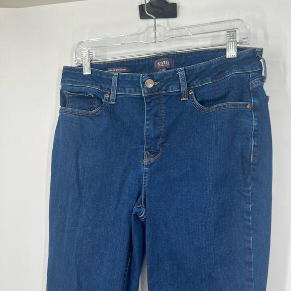 NYDJ Marilyn Straight Jeans LiftxTuck Technology High Rise - Picture 2 of 7